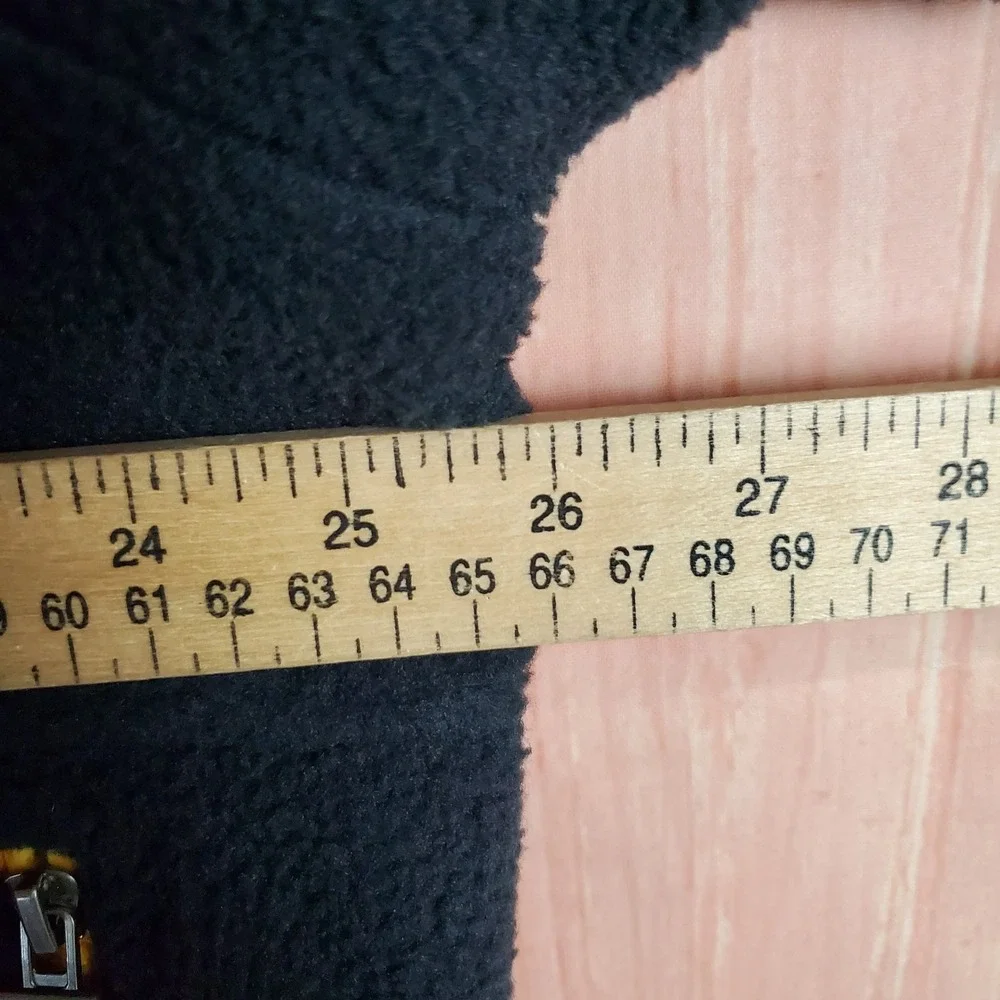 WEAR by Erin Andrews Pittsburgh Womens Fleece Jacket‎ 2XL Black Raglan Sleeve